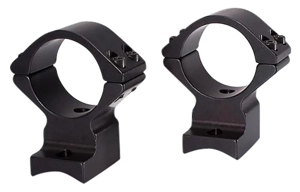 Talley 950706 Black Anodized Scope Mount/Ring Combo for Weatherby Mark V High Rings, Non-Magnum Action, 1" Tube