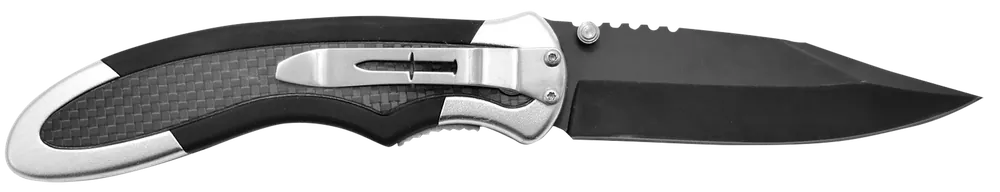 Camillus Chameleon 3.50" Folding Knife with Black Carbonitride Titanium Blade and Carbon Fiber Handle