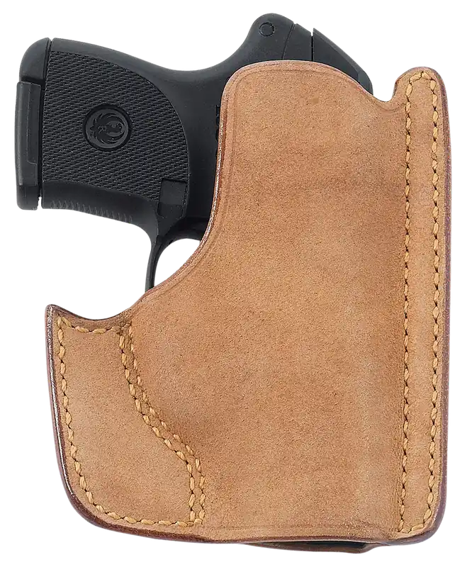 Galco PH892 Front Pocket Holster for Beretta Nano, Springfield Hellcat, Kahr MK, SCCY CPX-1 - Ambidextrous Natural Horsehide