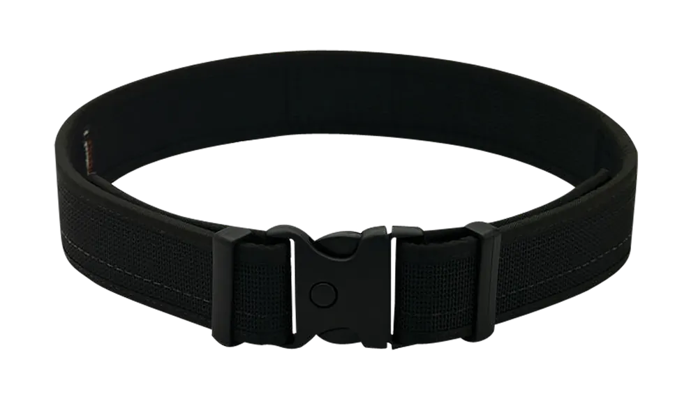 Uncle Mike's Leather Gun Belt Matte Black 42/46 - Model BLTUM42/46MBL