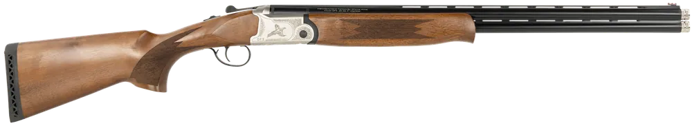 Gforce Arms GF41024Y Filthy Pheasant Youth 410 Gauge Over/Under Shotgun with Engraved Nickel-Plated Receiver and Turkish Walnut Stock