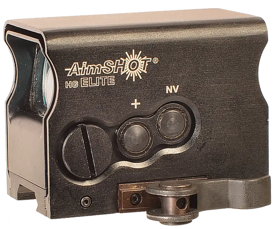 AimShot HG Elite Black Anodized 1x34mm with Green Crosshair Reticle