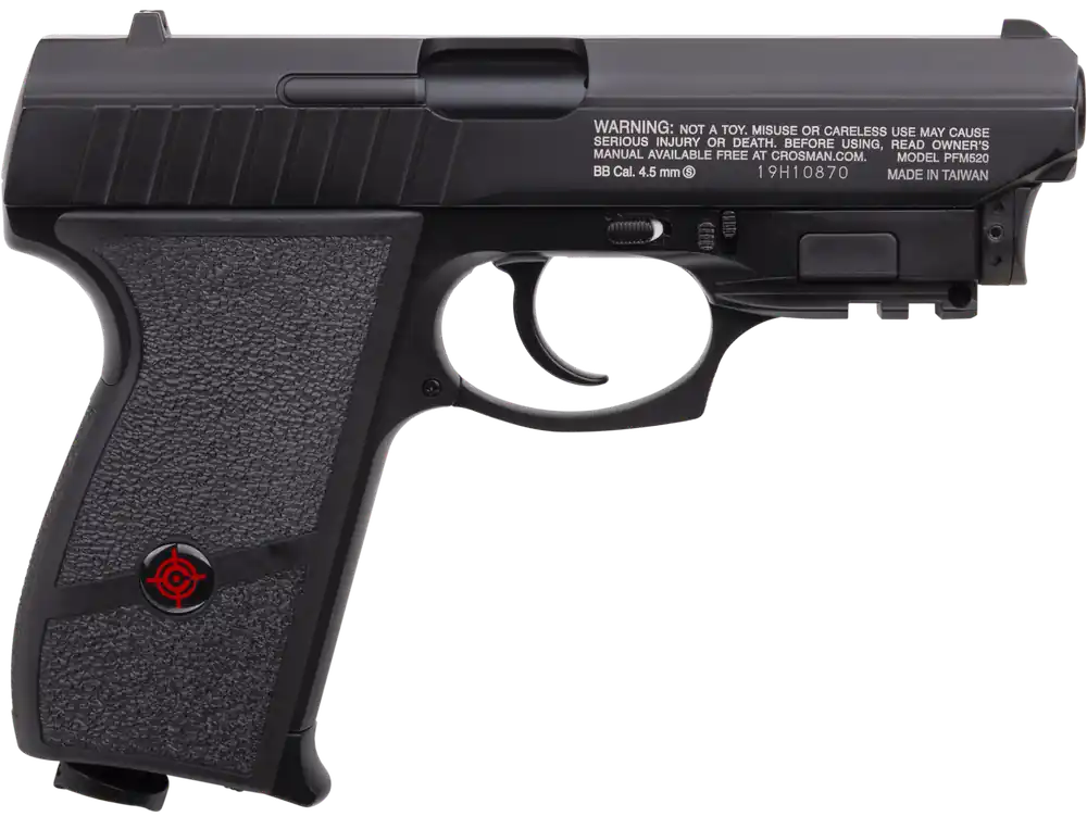 Crosman PFM520 Night Stalker CO2 BB Air Pistol - 18 Round Capacity