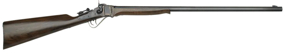 Taylors & Company Half-Pint Sharps 38-55 Win, 26" Blued Barrel, Walnut Stock, Right Handed