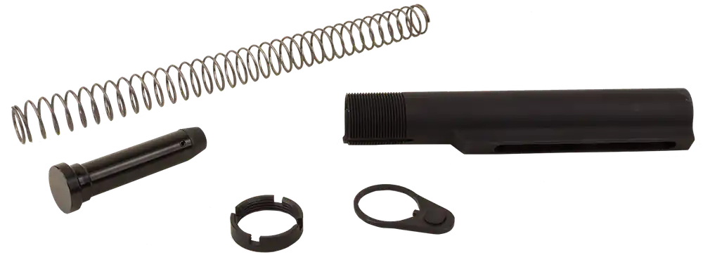Advanced Technology A5101050 AR-15 Buffer Tube Assembly - Black Anodized Aluminum