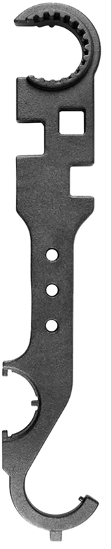 Aim Sports PJTW3 Combo Wrench for AR Platform - Black Powder Coated Steel