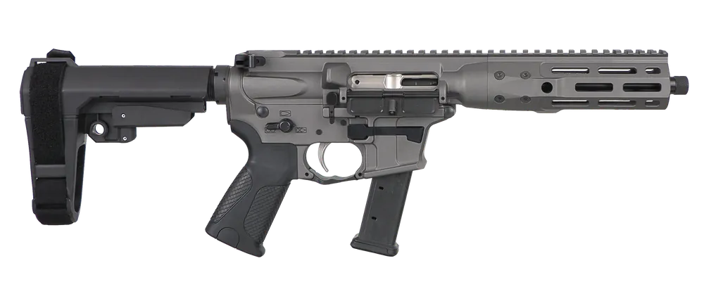 LWRC IC-9 9mm Pistol with 8.50" Threaded Barrel and SBA3 Brace