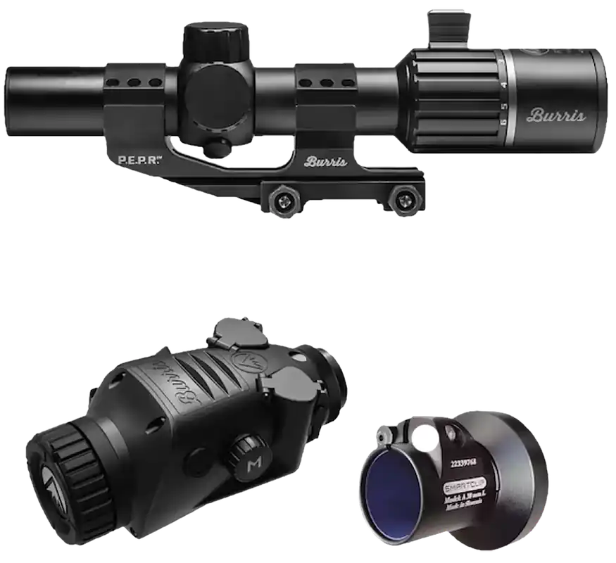 Burris BTC 35 V2 RT6 Combo Thermal Optic - Matte Black, Multi-Function, High Resolution