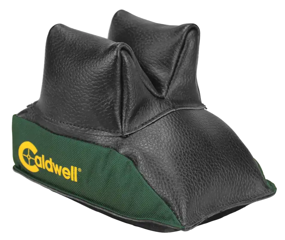Caldwell DeadShot Rear Shooting Bag - Unfilled 600D Polyester with Leather Padding