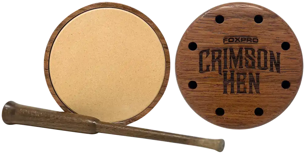 Foxpro CRIMSONCER Ceramic Turkey Call with Cherry Wood Finish