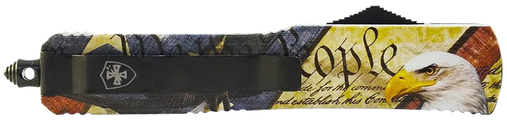 Templar Knife SEG332 Gen II Eagle OTF with "We The People" Handle and Glass Breaker