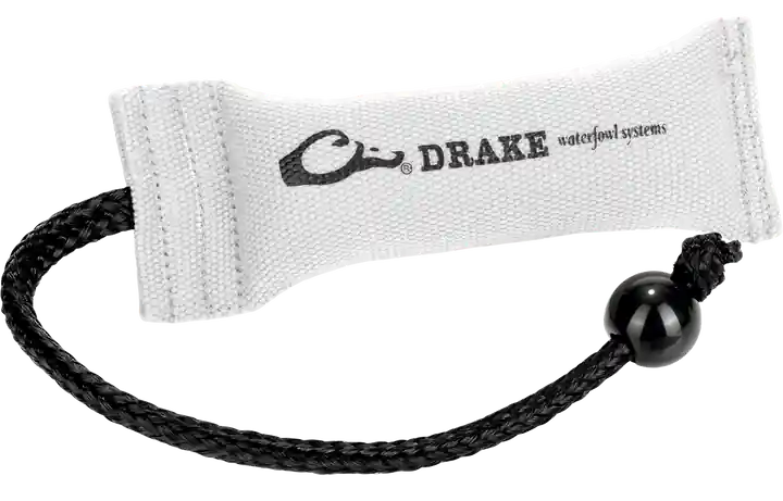 Drake Waterfowl Firehose Bumper - 9" Small, White Polyester