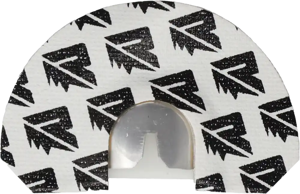 Riven 65245 Elkasus Small Dome Diaphragm: Black/White Elk Call Attracts Multiple Species