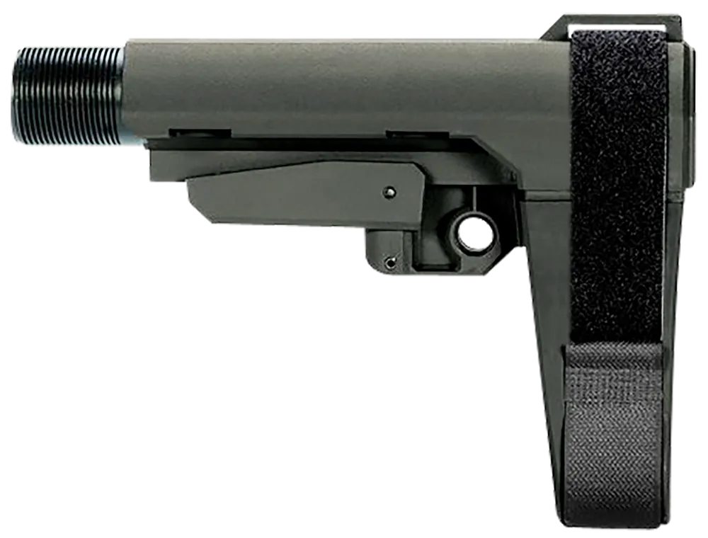 SB Tactical SBA3X03MSB SBA3 X Stealth Gray Adjustable Brace for AR-Platform (Tube Excluded)