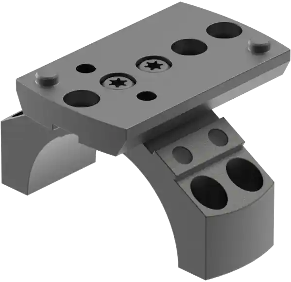 Leupold DeltaPoint Pro 35mm Picatinny/Weaver Ring Mount - Matte Black Aluminum