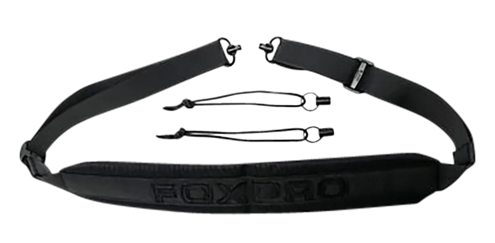 Foxpro SLINGFXPBLK Adjustable Black Nylon Carry Sling with QD Attachment Points