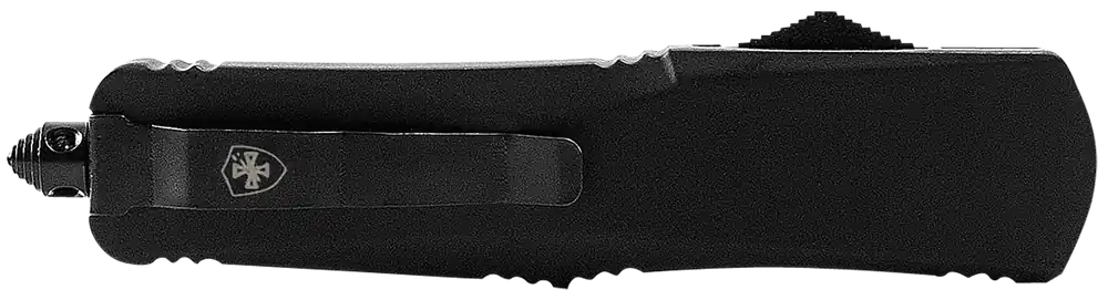 Templar Knife LBR331 Gen II Large OTF with Black Oxide Stonewashed Blade and Glass Breaker