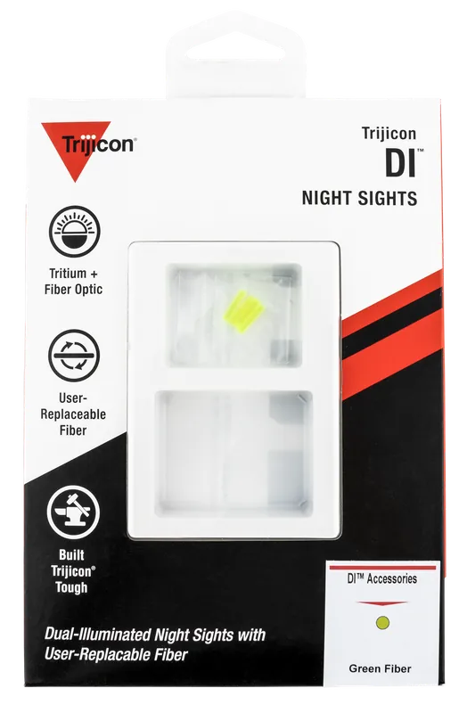 Trijicon AC50010 DI Fiber Optic Handgun Sight Set