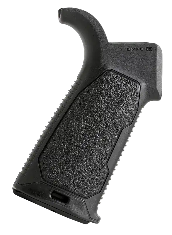 Strike Industries AROMPG15 AR Enhanced Pistol Grip - 15° Black Rubber for AR Platform