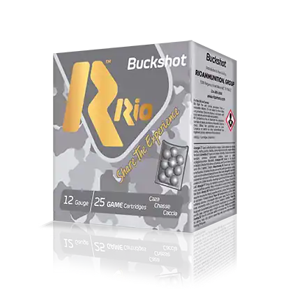 Rio Ammunition Royal Buck 12 Gauge 4 Buck Shot 25 Rounds