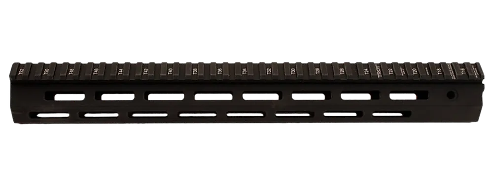 Troy Industries 15" Black Anodized Aluminum Battle Rail with M-LOK for AR-15