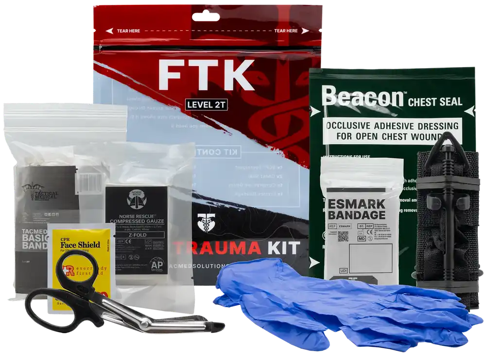 TACMED Level 2T Field Trauma Kit 80-0117