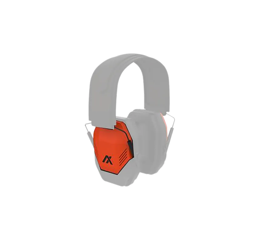 Axil LLC MXPLTO MX Plate Over-the-Head Headphones in Blaze Red