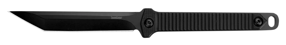 Kershaw Dune 4008X Fixed Tanto Knife with Black Oxide Blade and Nylon Handle