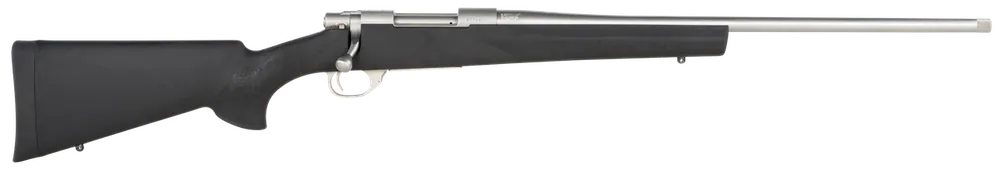 Howa M1500 Hogue 6.5 Creedmoor Stainless Steel Rifle with Black Synthetic Stock