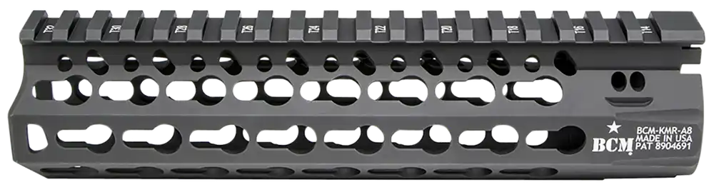BCM 8" KMR Alpha Keymod Handguard - Black Anodized Aluminum for AR-15