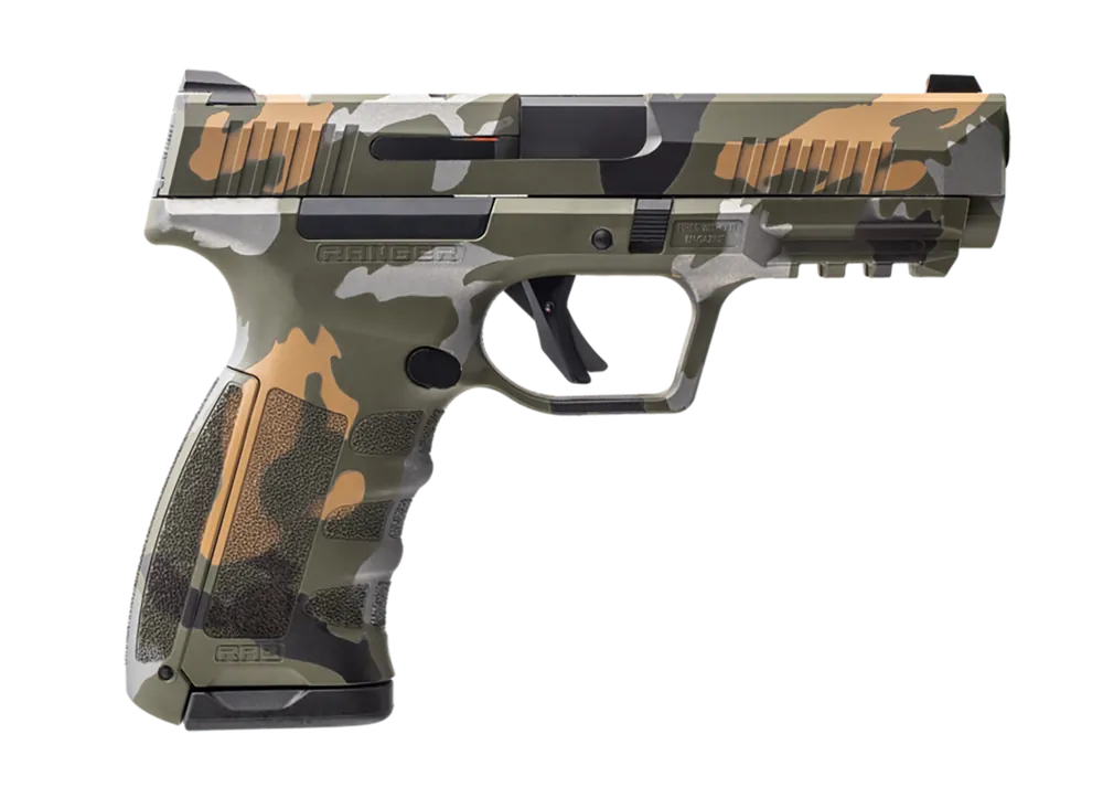 Dickinson LLC RA9C Ranger Compact 9mm Luger 17+1 Pistol with Ranger Camo Finish