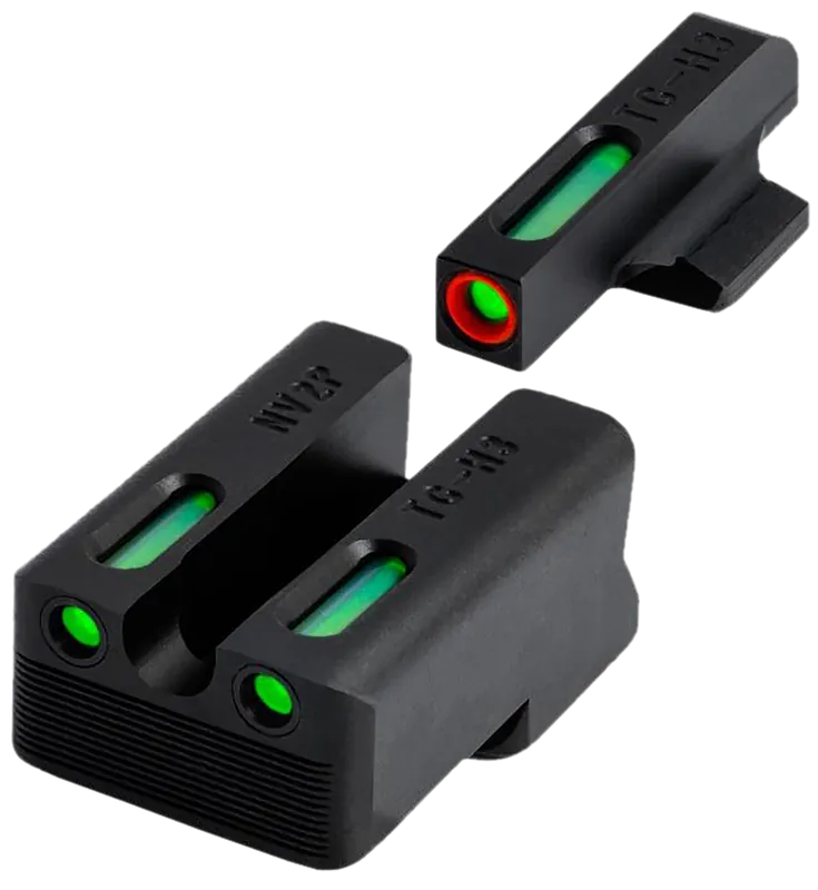 TruGlo TFX Pro Tritium & Fiber Optic Sights with Orange Outline Front