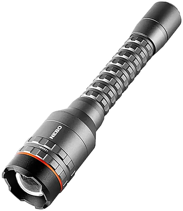 NEBO Davinci 5000L Gray Flashlight - 100/1,000/5,000 Lumens LED