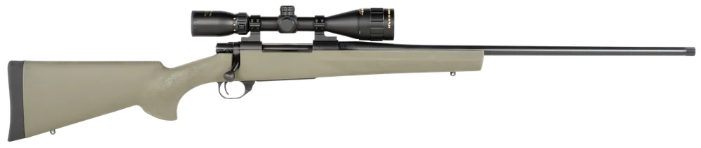 Howa M1500 Gamepro Gen2 300 PRC Rifle with Scope and Green Hogue Stock