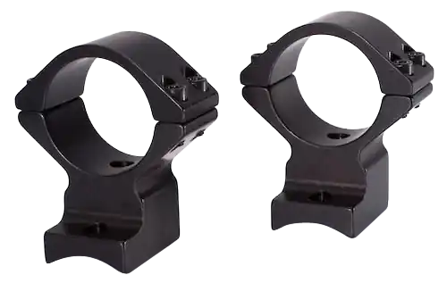 Talley 94X725 Scope Mount/Ring Combo for Savage 110 Series/A17/A22 with AccuTrigger - Medium Rings, Black Anodized 1" Tube