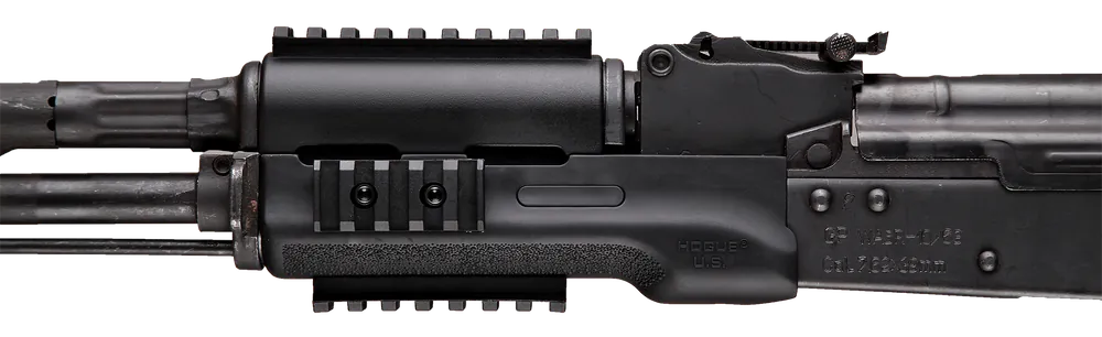 Hogue 74004 Rubber Forend with OverMolded Grip for AK-47/AK-74 - Black Finish