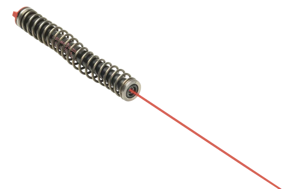 LaserMax LMS1141P Red Guide Rod Laser for Glock Gen 1-3 Models 17/22/31/37 - Black