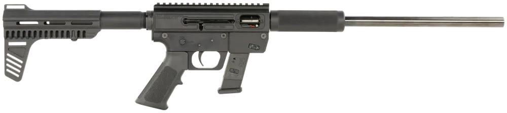 MA Compliant 9mm Pistol with 17" Threaded Barrel and Brace - Blue Line Solutions JRC9PSTSR-TD-BLK