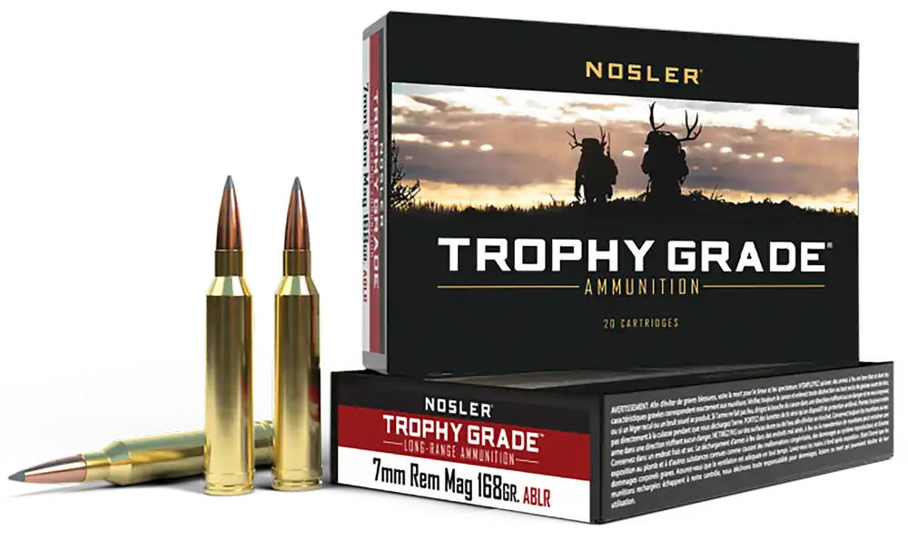 Nosler Trophy Grade Long-Range 7mm Rem Mag 168gr AccuBond 20/Box
