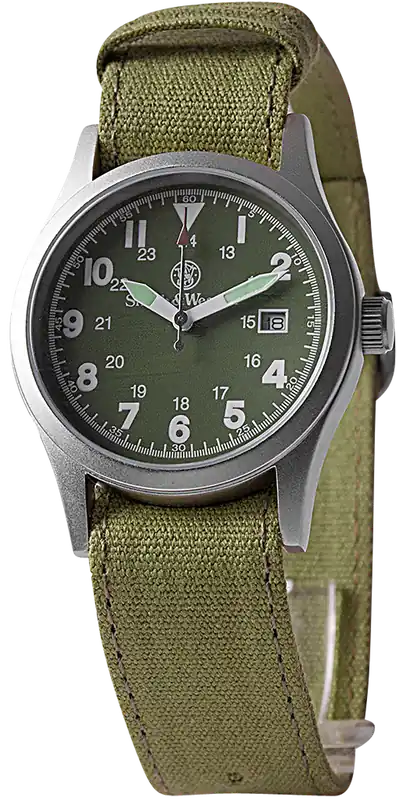 Smith & Wesson Military Watch in Olive Drab Green - Model SWW1464OD
