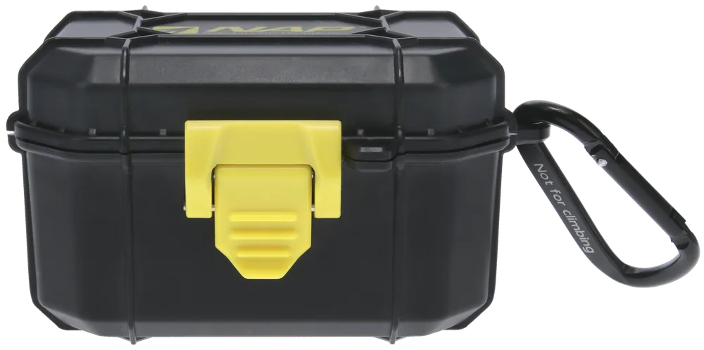 NAP Broadhead Case - Black/Yellow Aluminum