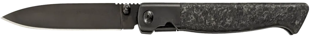 Cold Steel Spectre Folding Knife with Carbon Fiber Handle and Black Matte Blade