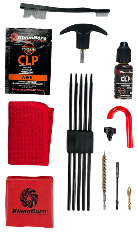 KleenBore K206 Rifle Cleaning Kit for .264/.270/7mm Calibers
