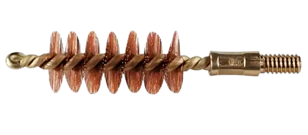 Pro-Shot .50 Cal Pistol Bore Brush with Bronze Bristles and Brass Core