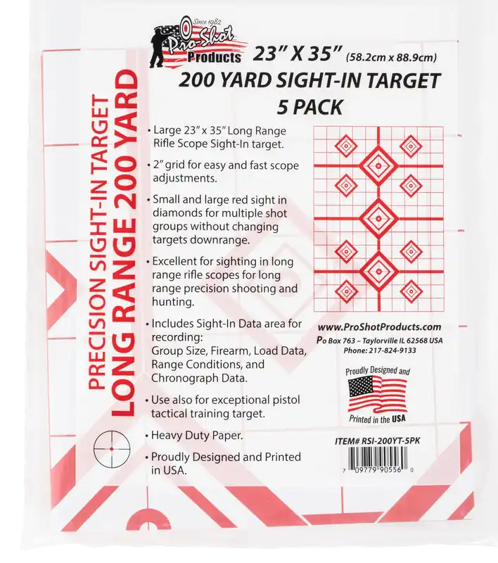 Pro-Shot SplatterShot Sight-In Target 23" x 35" 5-Pack