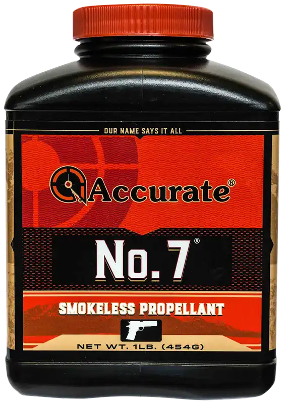 Accurate No. 7 Smokeless Handgun Powder - 1 lb Container