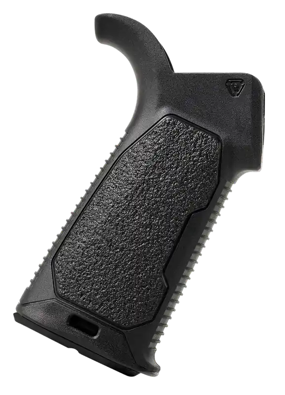 Strike Industries AROMPG25 AR Enhanced Pistol Grip - 25° Black Rubber for AR Platform