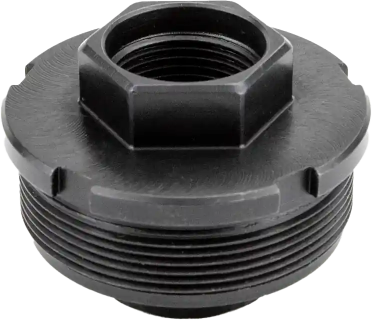 Kgm Suppressors A-DTA-S-3M Direct Thread Adapter 3/4"x24 Steel Nitride Black