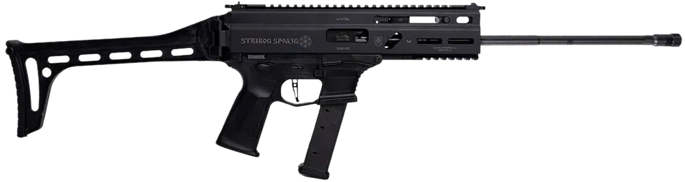 Grand Power Stribog SP9A3G 9mm Luger Rifle with 16" Black Barrel and Polymer Stock