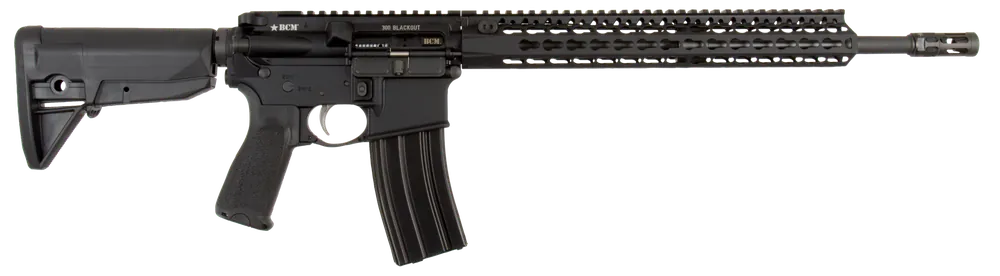 BCM RECCE-16 KMR-A 300 Blackout Rifle with 16" Barrel and 6-Position Stock